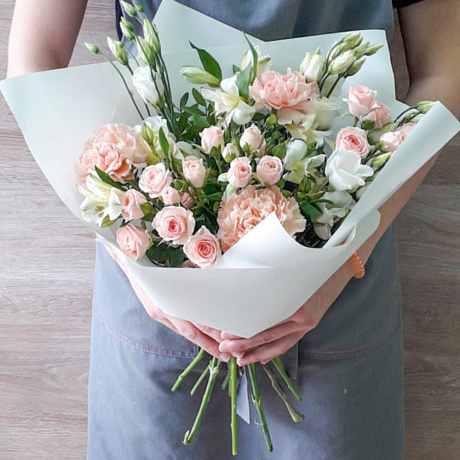 Букеты цветов Ваниль №164 - Фото 1