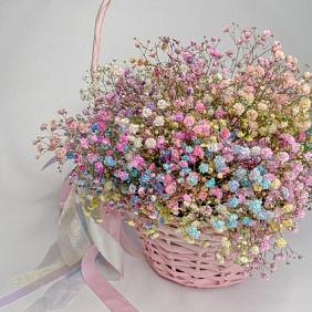 Букет цветов "Радуга" №178