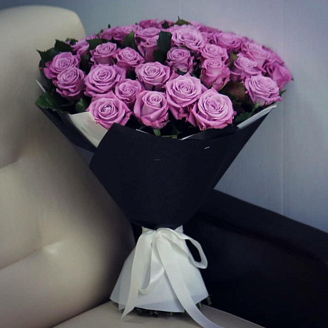 Букет цветов Purple №160 - Фото 1