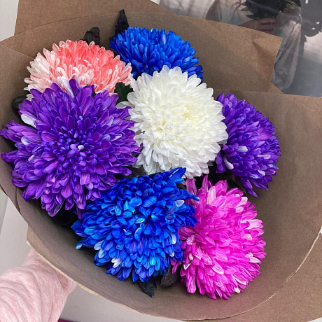 Букет цветов Яркий 7 №161 - Фото 1