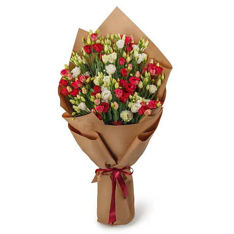 Букет из эустомы Мираж (медиум) - Фото 1