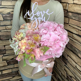 Букет цветов «I Love you»️