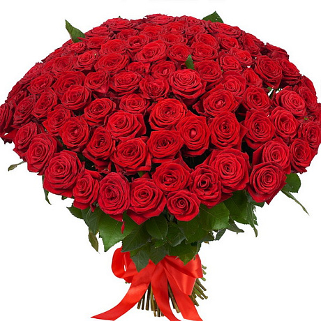 Букет из 201 Красной розы 161 - Фото 1