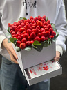 Коробка шкатулка с клубникой + Rafaello