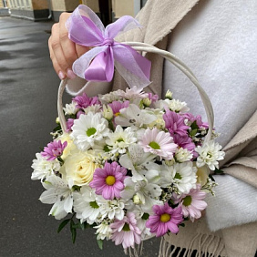 Букет цветов "Приятный момент"