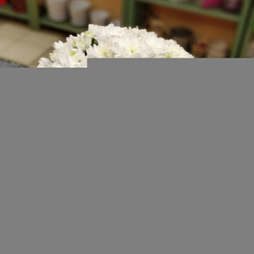 Цветы в шляпной коробке №167