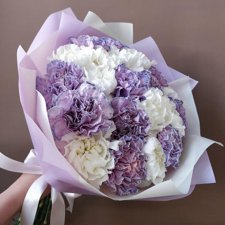 Букет цветов Лиловое счастье - Фото 1