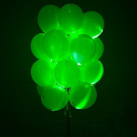 Зеленые светящиеся шары - Фото 1