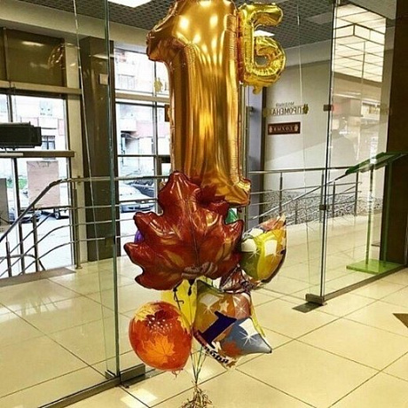 Композиция из шаров 1Б - Фото 1