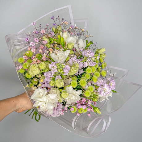 Букет цветов Лавандовая мечта №160 - Фото 1