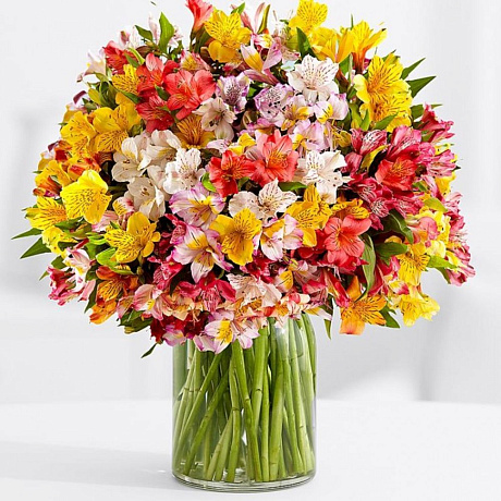 Букет из Альстромерий №171 - Фото 1