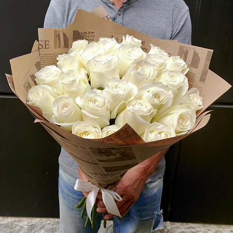 Букет из роз Белый ангел - Фото 1