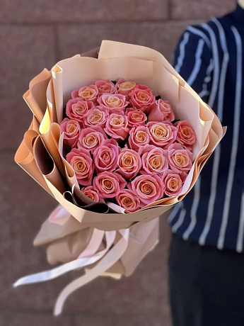 Букет цветов Яркое пламя - Фото 1