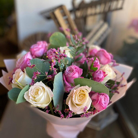 Букет цветов Приятная встреча №164 - Фото 1