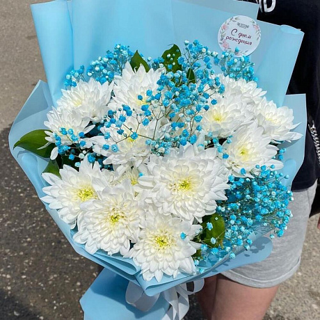 Букет цветов Счастье рядом №165 - Фото 1