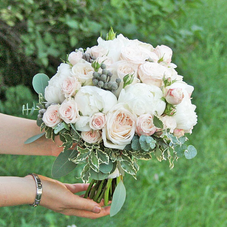 Букет невесты Luxury Flowers Воздушное безе - Фото 1