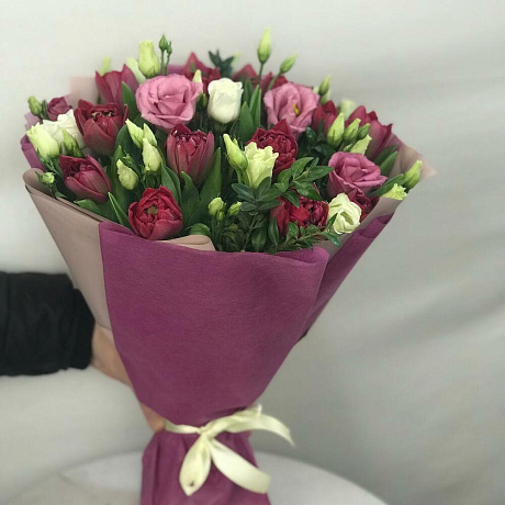 Букет цветов Пронзительный взгляд №163 - Фото 1