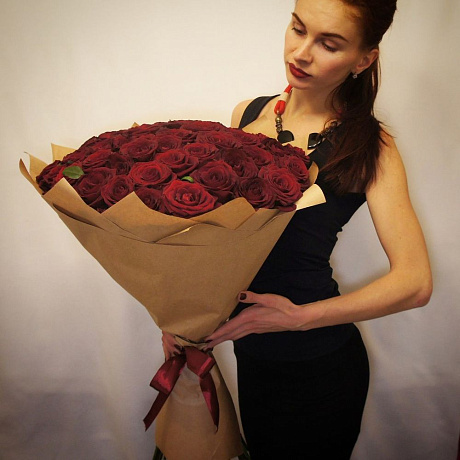 Букет цветов Red Леди - Фото 1