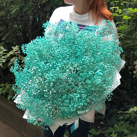 Букет цветов Бирюза - Фото 1