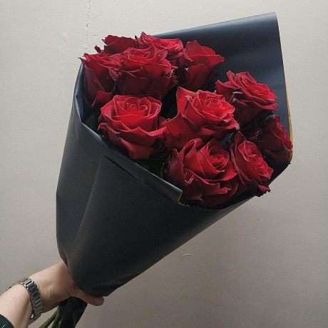 Шикарная эквадорская Роза (11 шт) - Фото 1