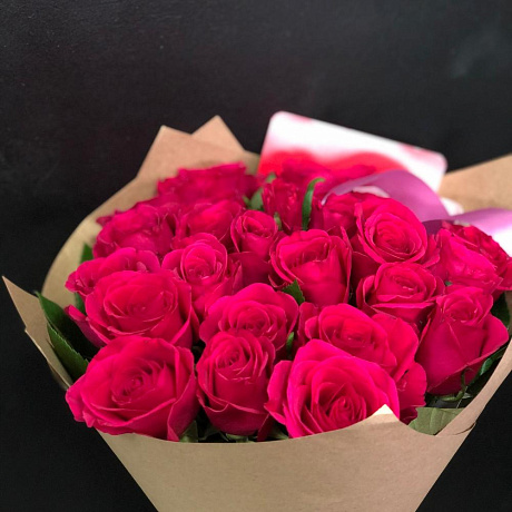25 роз Кения - Фото 1