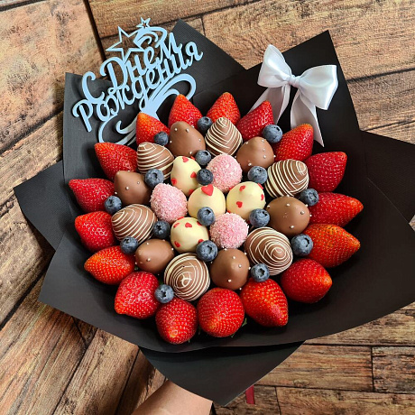 Букет  Ягодный дождь - Фото 1