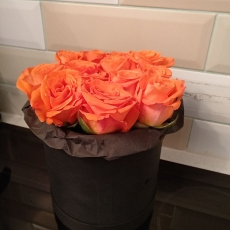 Букет цветов Пламенный - Фото 1