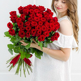 51 красная роза (60)