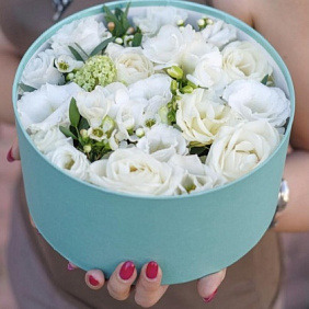 Композиция из цветов "нежность" №162