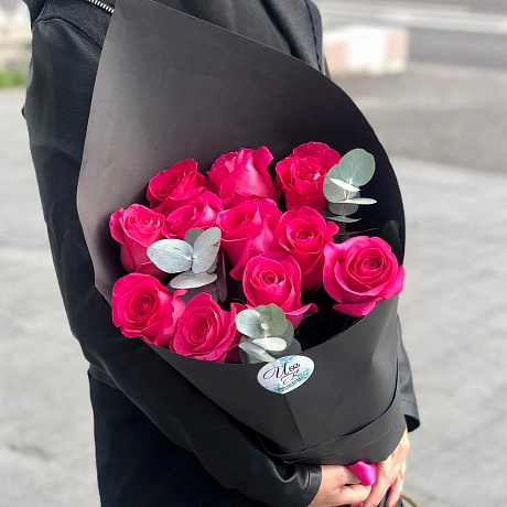 Букет цветов Pink Floyd Total Black - Фото 1