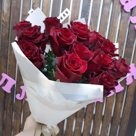 Букет цветов Бордо №170 - Фото 1