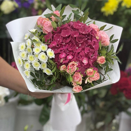 Букет цветов Мысли о прекрасном - Фото 1