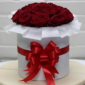 Цветы в коробке №525