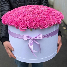 151 Роза в шляпной Коробке