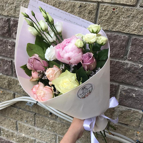 Букет цветов Неженка №166 - Фото 1