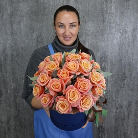 Букет цветов "Розовое вино" №162