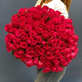 101 роза Эквадор