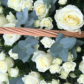 Букет роз Аваланж №163