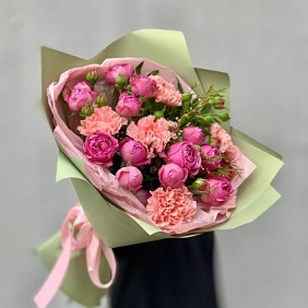 "Букет цветов со вкусом" S яркий