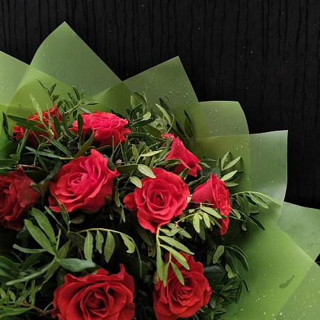 Букет с розами Bird - Фото 1