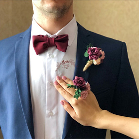 Бутоньерка для жениха