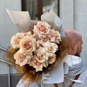 Винтажная Фарфоровая Роза Quick Sand