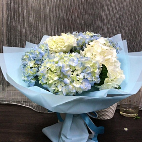 Дуо Букет из гортензии