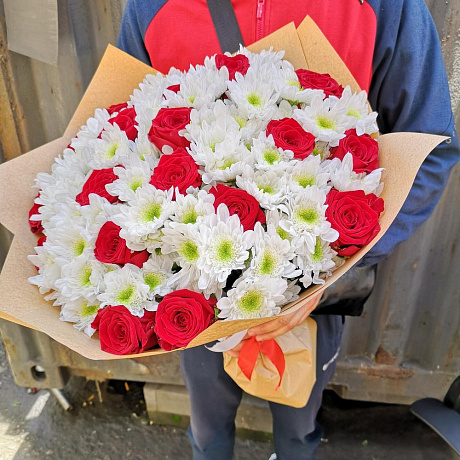 Букет цветов Танго №160 - Фото 1