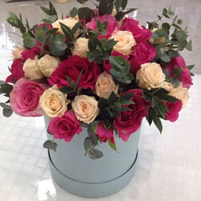 Коробка с цветами "1" №161