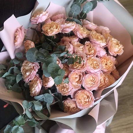 Букет Джульетта из Роз пионовидных №161 - Фото 1