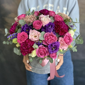 Букет цветов "Палитра любви"