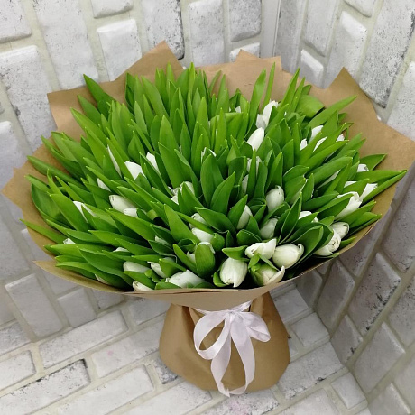 Букет из тюльпанов №163 - Фото 1