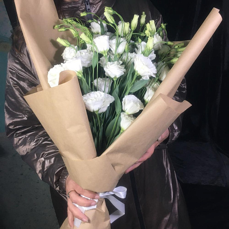 Букет из эустомы №160 - Фото 1