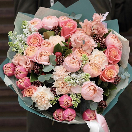 Большой букет цветов Наваждение - Фото 1